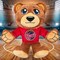 Bleacher Creatures Indiana Fever 8" Kuricha Plush Bear (Rebel Jersey)
